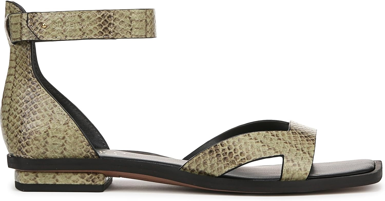 Franco Sarto Women's Elisa Ankle Strap Flat Sandal