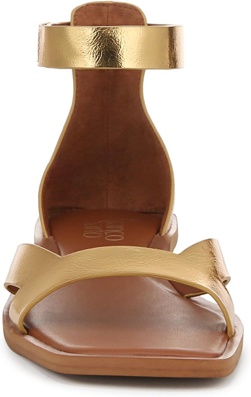 Franco Sarto Women's Elisa Ankle Strap Flat Sandal