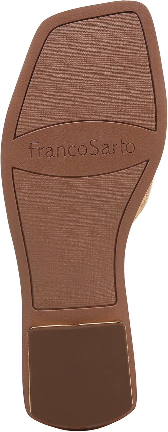 Franco Sarto Women's Elisa Ankle Strap Flat Sandal