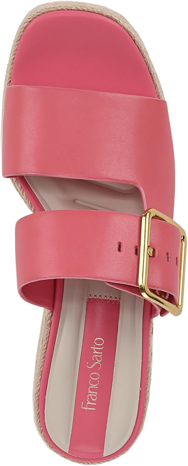 Franco Sarto Women's Taziana Espadrille Platform Slide Sandal