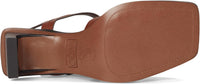 Franco Sarto Women's Frances Triple Buckle Block Heel Sandal