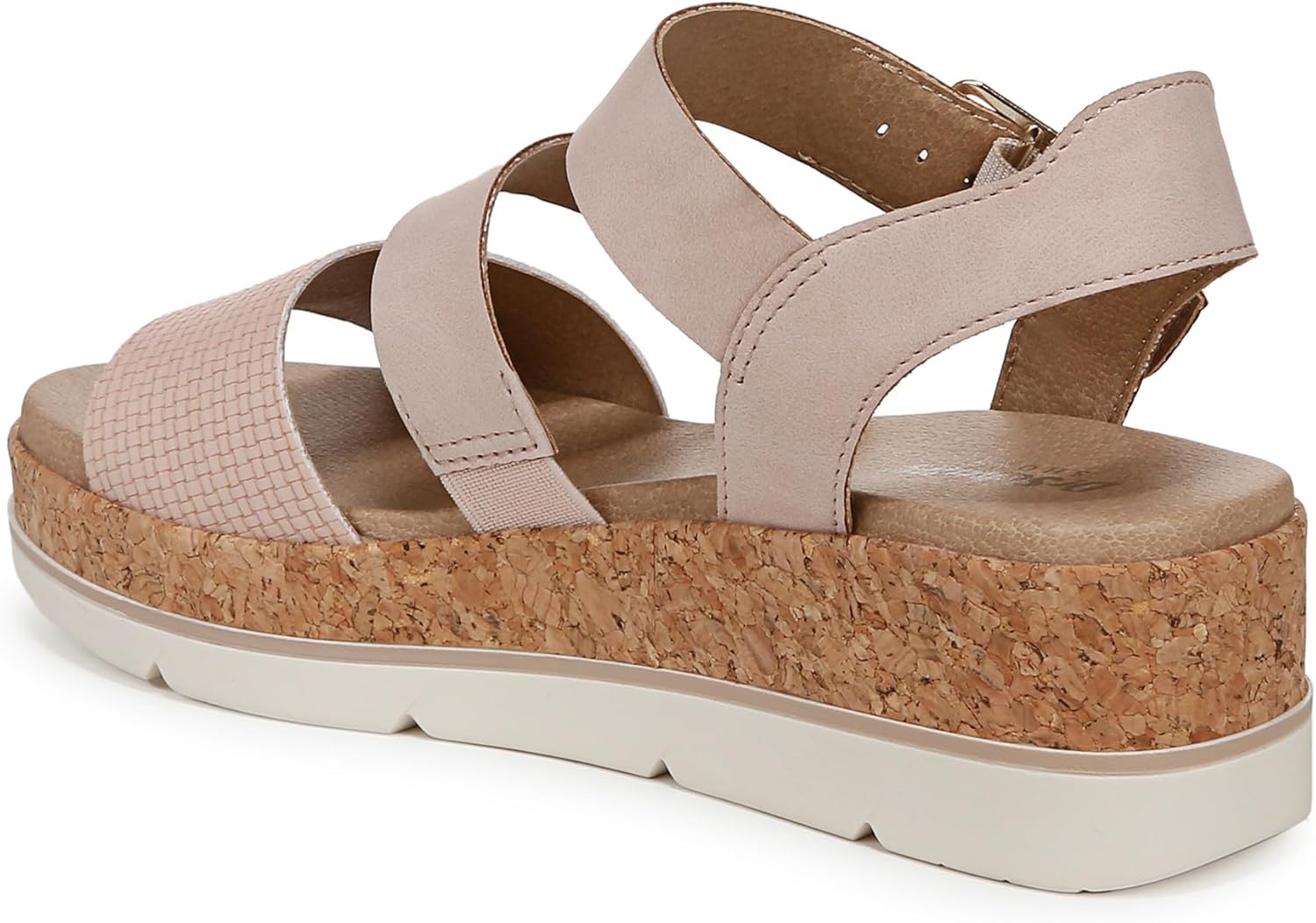 Dr. Scholls Women's Once Twice Espadrille Platform Wedge Sandal