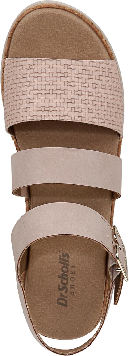 Dr. Scholls Women's Once Twice Espadrille Platform Wedge Sandal