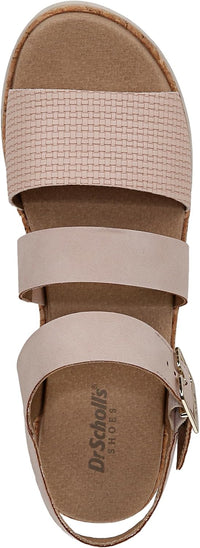 Dr. Scholl's Women's Once Twice Espadrille Platform Wedge Sandal
