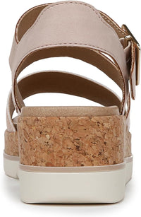 Dr. Scholl's Women's Once Twice Espadrille Platform Wedge Sandal