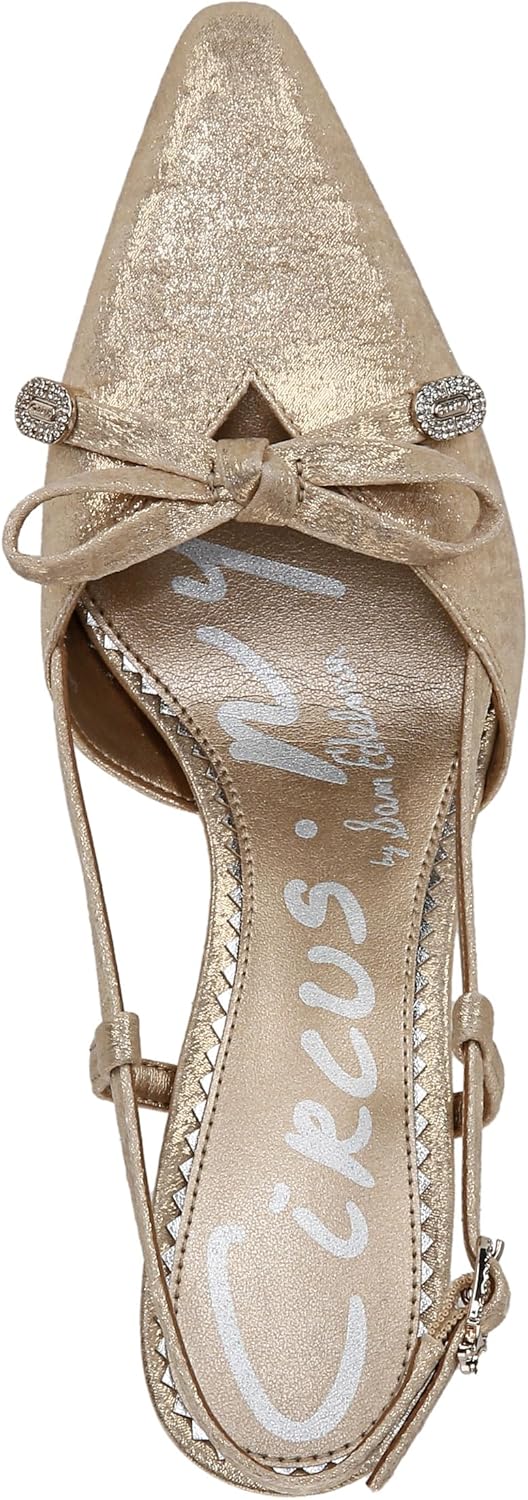Circus NY by Sam Edelman Women's Monica Pointed Toe Slingback Pump