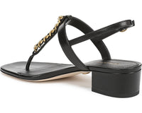 Veronica Beard Women's Andie Chain Link Slingback Sandals