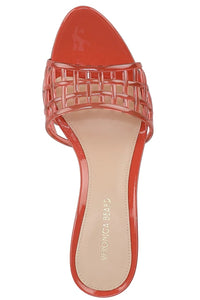 Veronica Beard Women's Tia Jelly Heel Slide Sandal