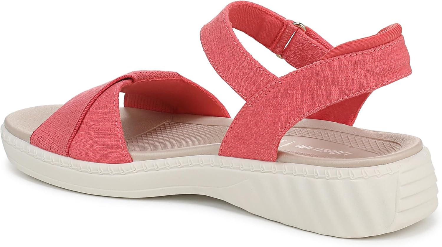 Bzees for LifeStride Women's Lane Strappy Sandal