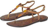 Amber Multi/Cuoio Stone