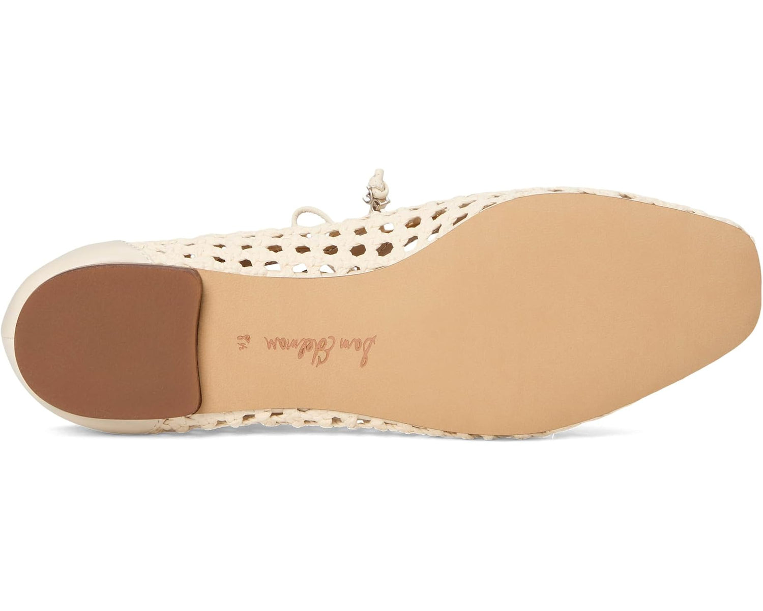 Sam Edelman Women's Marcie Woven Raffia Bow Ballet Flat