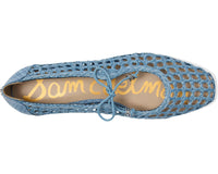 Sam Edelman Women's Marcie Woven Raffia Bow Ballet Flat