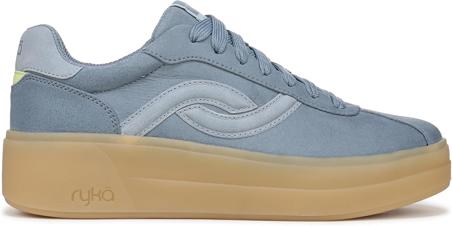 Ryka Women's Viv Max Lace Up Platform Sneaker