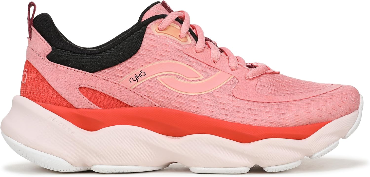 Ryka Women's Rezorb Max Lace Up Walking Sneaker