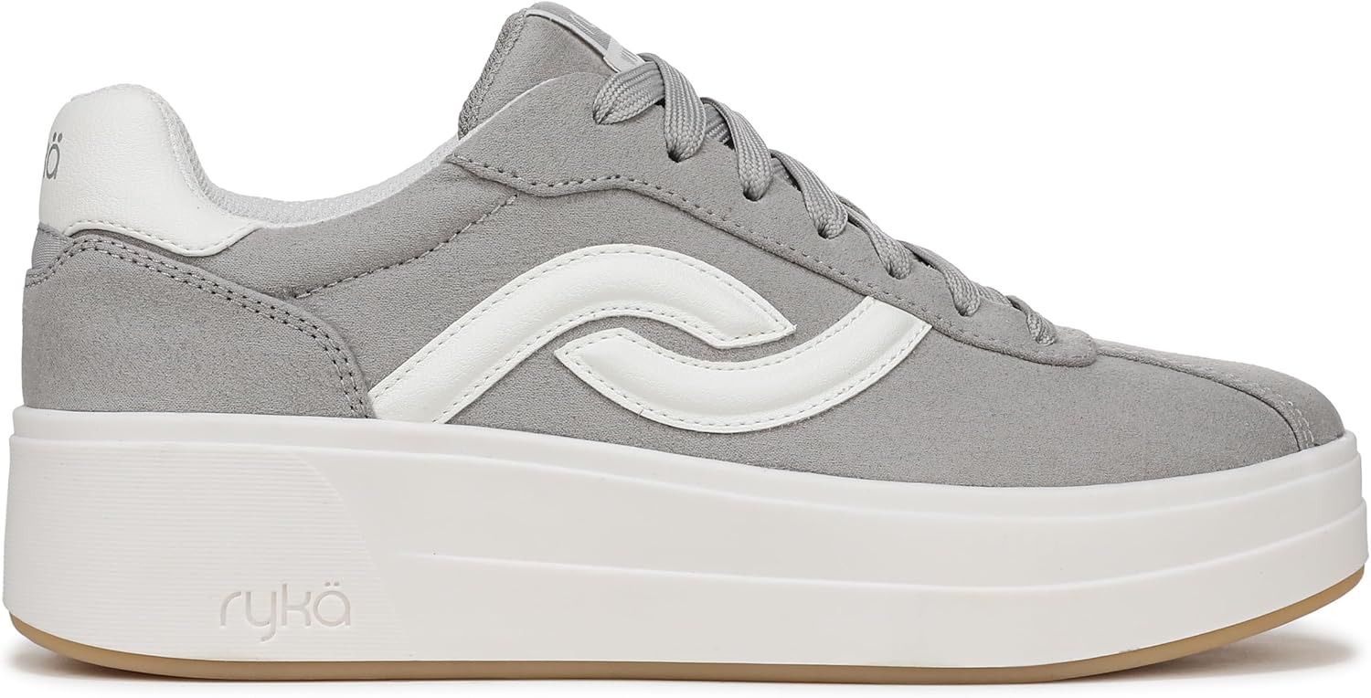 Ryka Women's Viv Max Lace Up Platform Sneaker