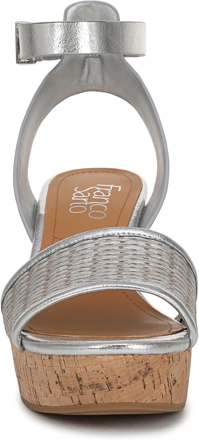 Franco Sarto Women's Celeste Cork Wedge Sandal