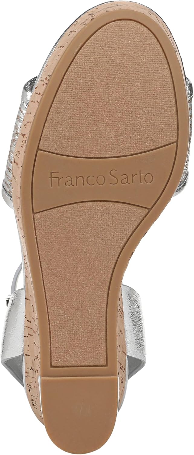 Franco Sarto Women's Celeste Cork Wedge Sandal