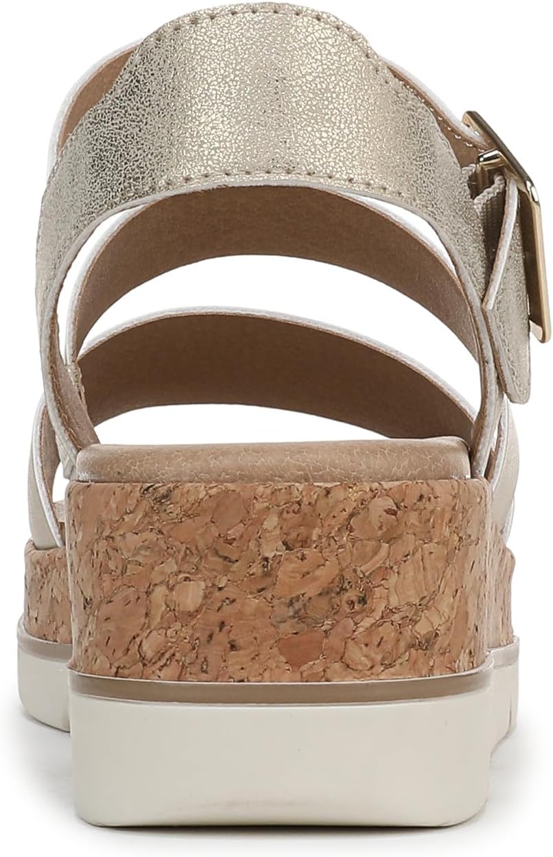Dr. Scholls Women's Once Twice Espadrille Platform Wedge Sandal