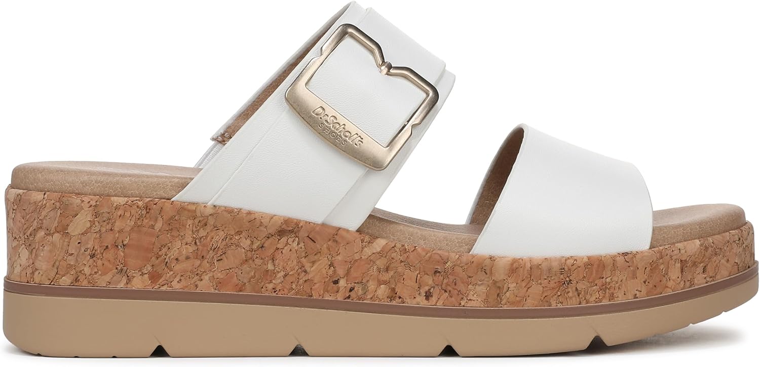 Dr. Scholl's Women's Once More Platform Wedge Slide Sandal