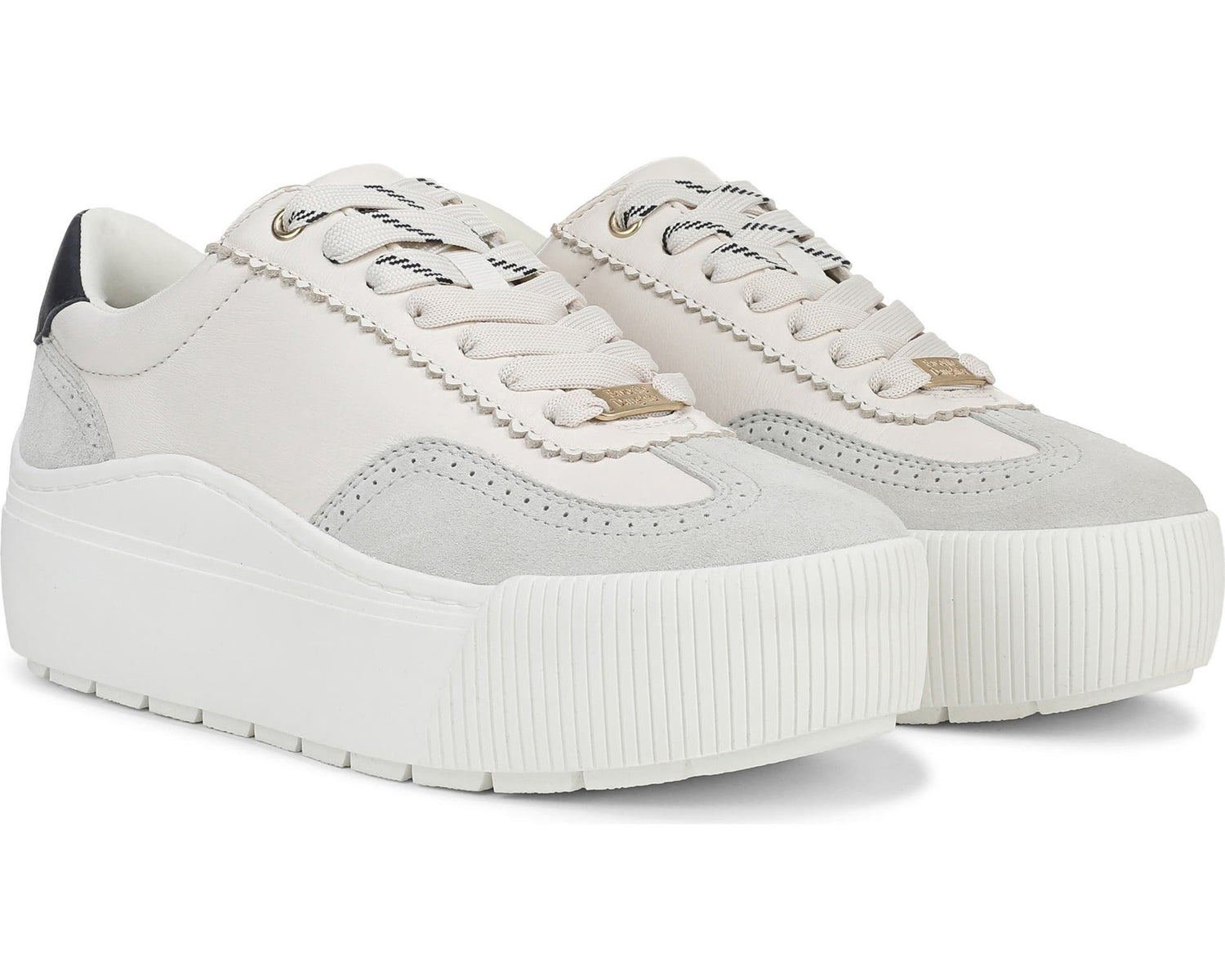 Warm White/Navy