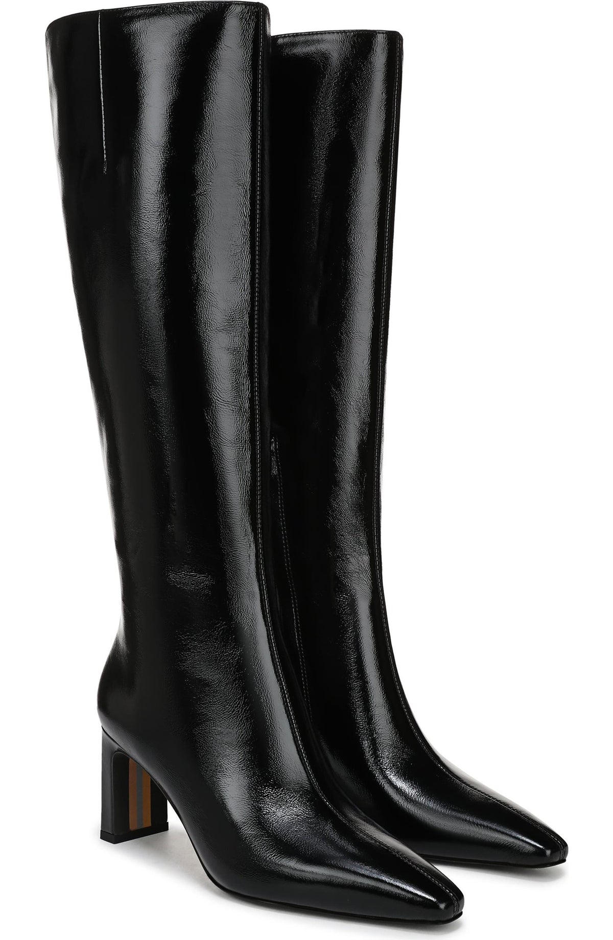 Black Patent Wide Calf