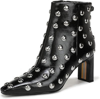 Black Patent Stud