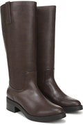 Dark Brown Wide Calf