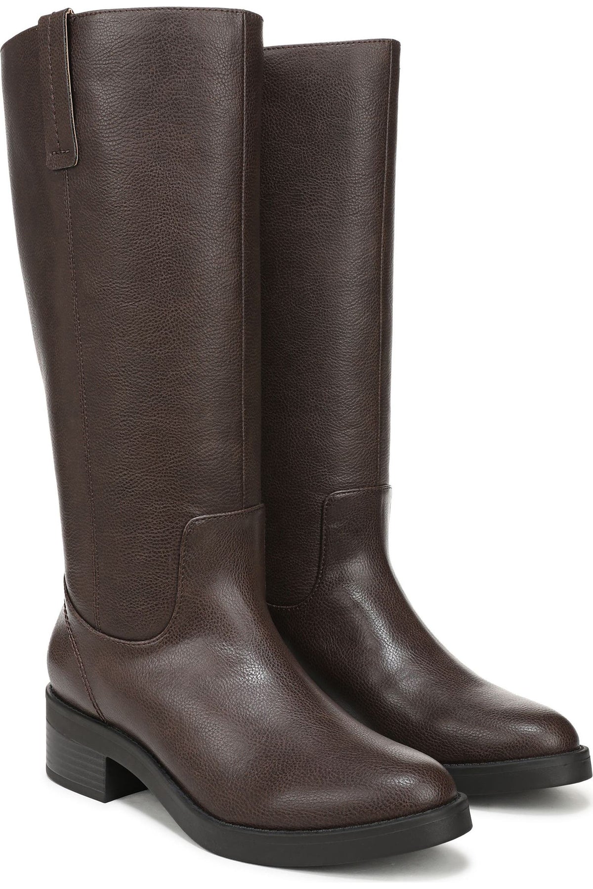 Dark Brown Wide Calf