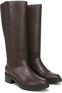 Dark Brown Wide Calf