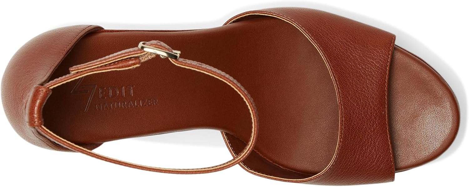 27 EDIT Womne's Delphie Ankle Strap Platform Dress Sandals