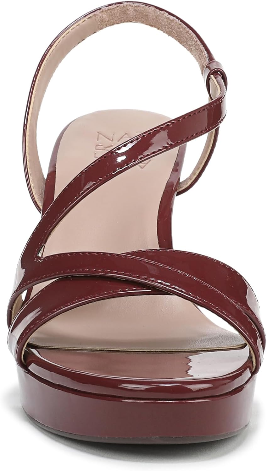 Naturalizer Womens Abby Strappy Platform Dress Sandals