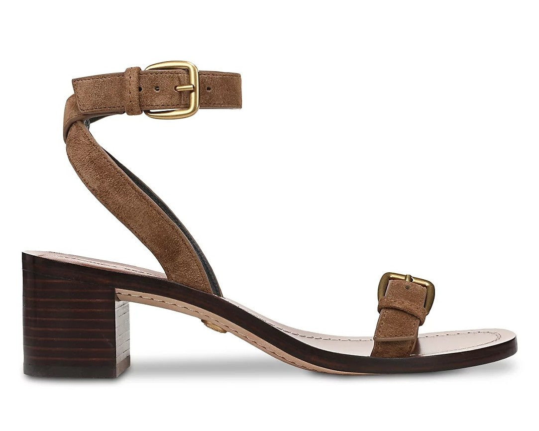 Veronica Beard Women's Elia Ankle Strap Buckle Sandal