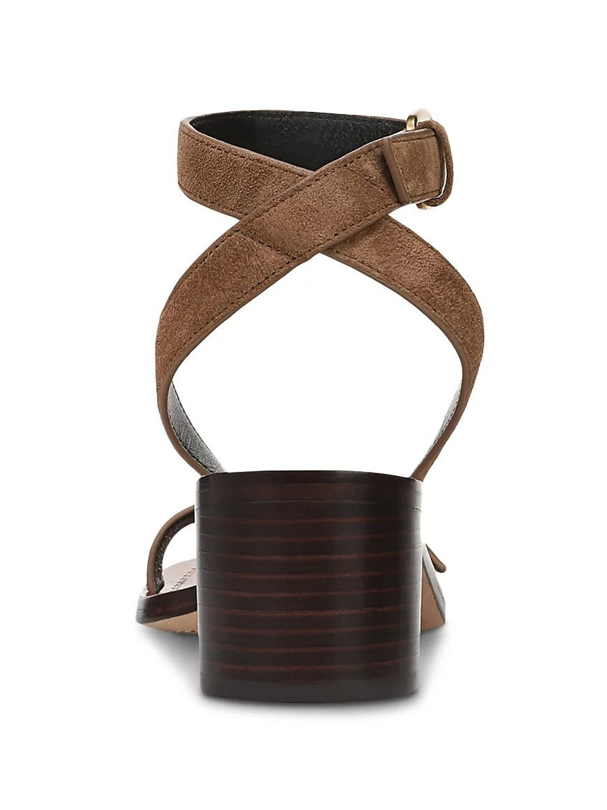 Veronica Beard Women's Elia Ankle Strap Buckle Sandal