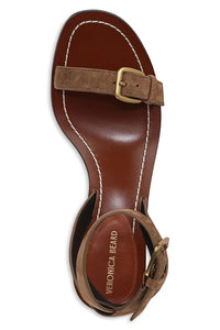 Veronica Beard Women's Elia Ankle Strap Buckle Sandal