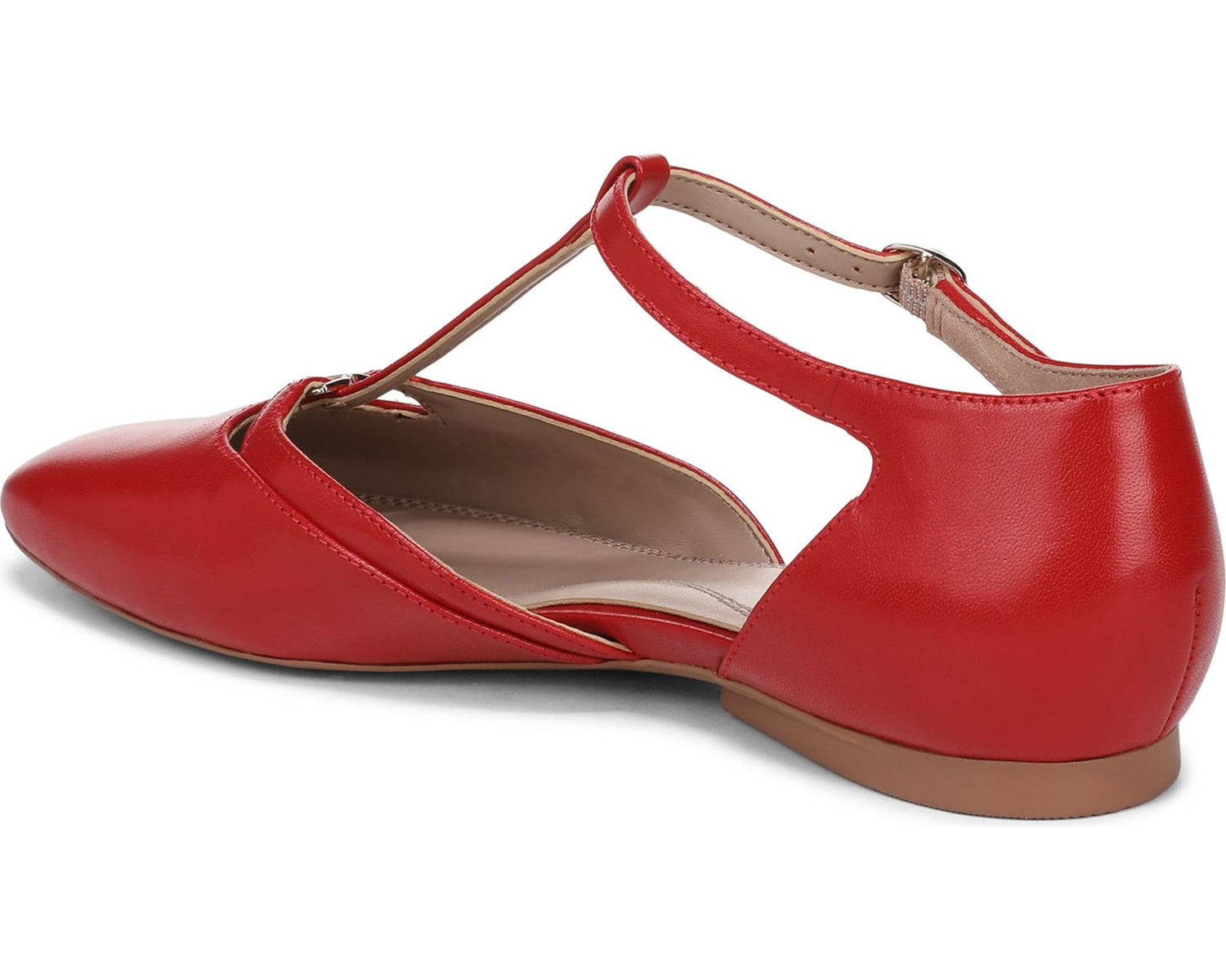 Naturalizer Women's Caresse Mary Jane T-Strap Flat