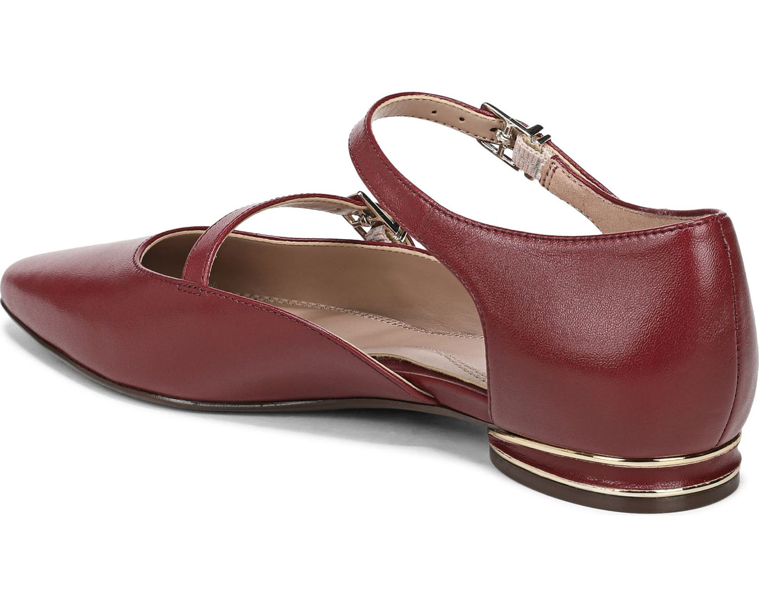 Naturalizer Women's Harmony Ankle Strap Pointed Toe Flat