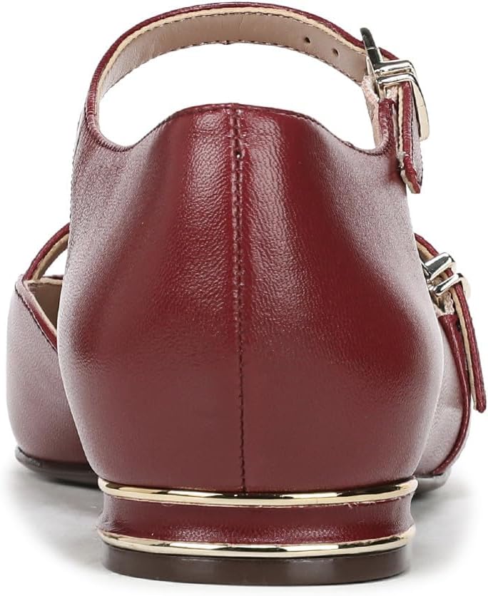 Naturalizer Women's Harmony Ankle Strap Pointed Toe Flat