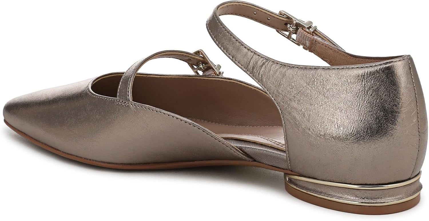 Naturalizer Women's Harmony Ankle Strap Pointed Toe Flat