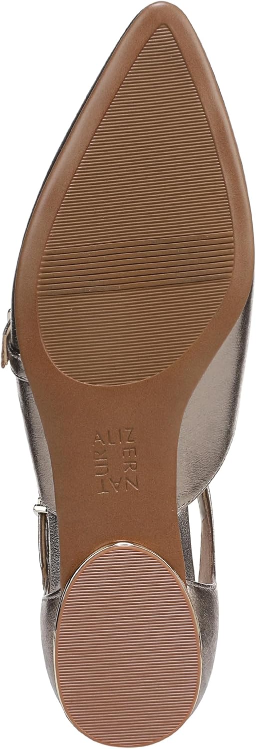 Naturalizer Women's Harmony Ankle Strap Pointed Toe Flat