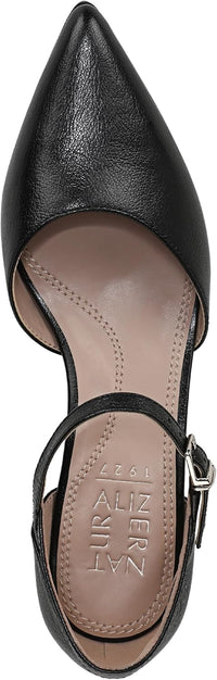 Naturalizer Women's Maddox Block Heel Ankle Strap Pump
