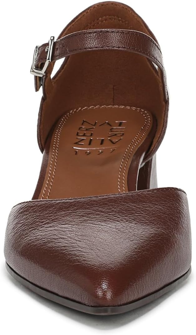 Naturalizer Women's Maddox Block Heel Ankle Strap Pump