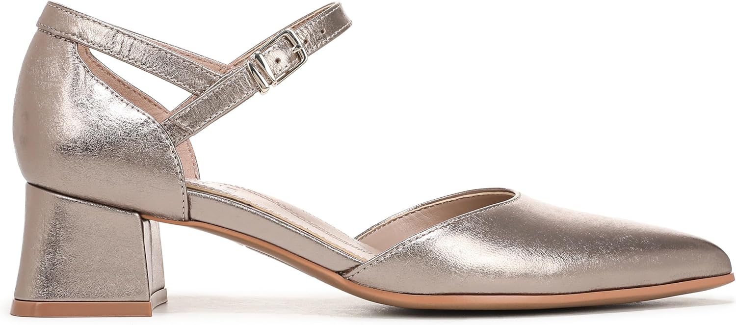 Naturalizer Women's Maddox Block Heel Ankle Strap Pump