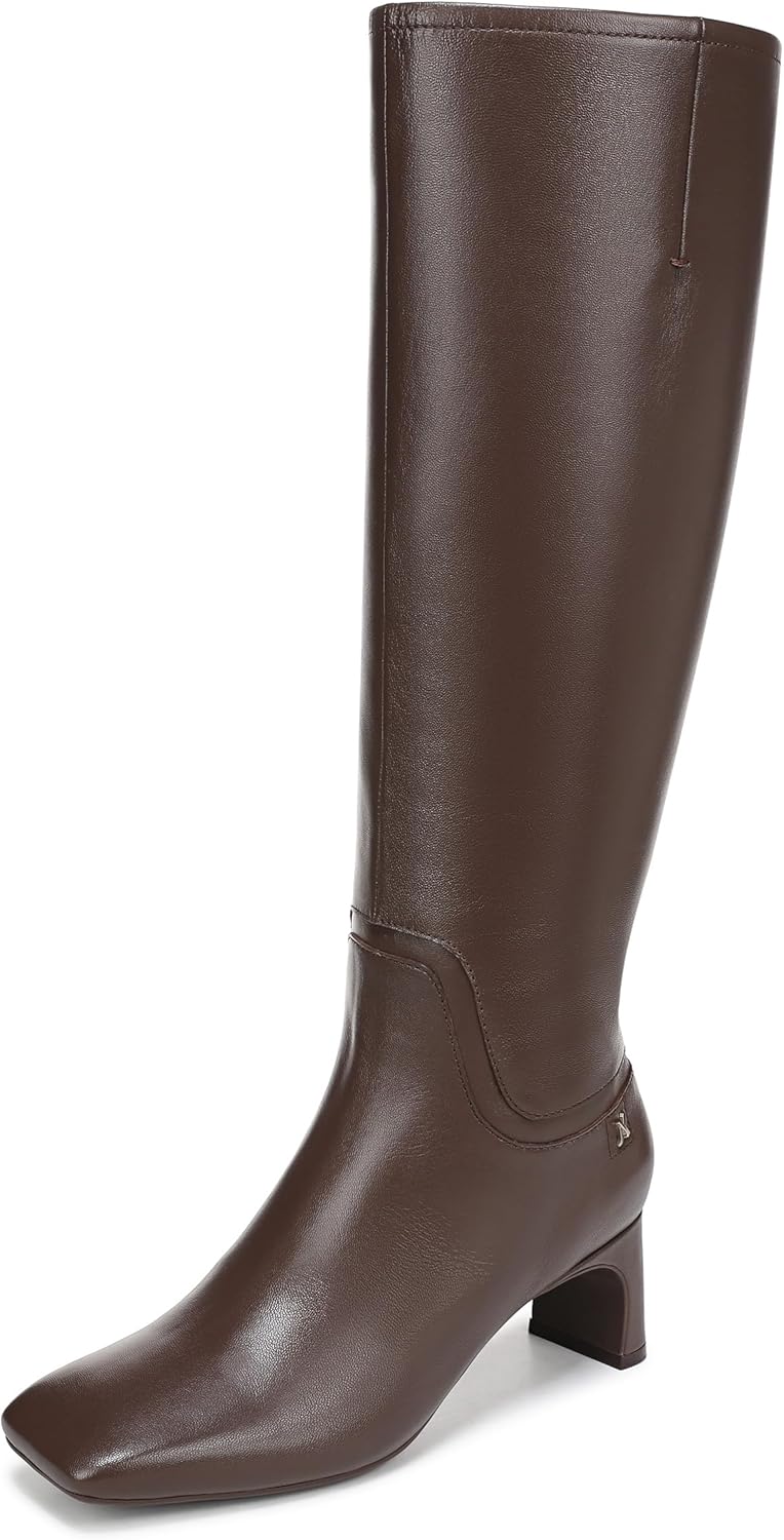 Mocha Brown Wide Calf