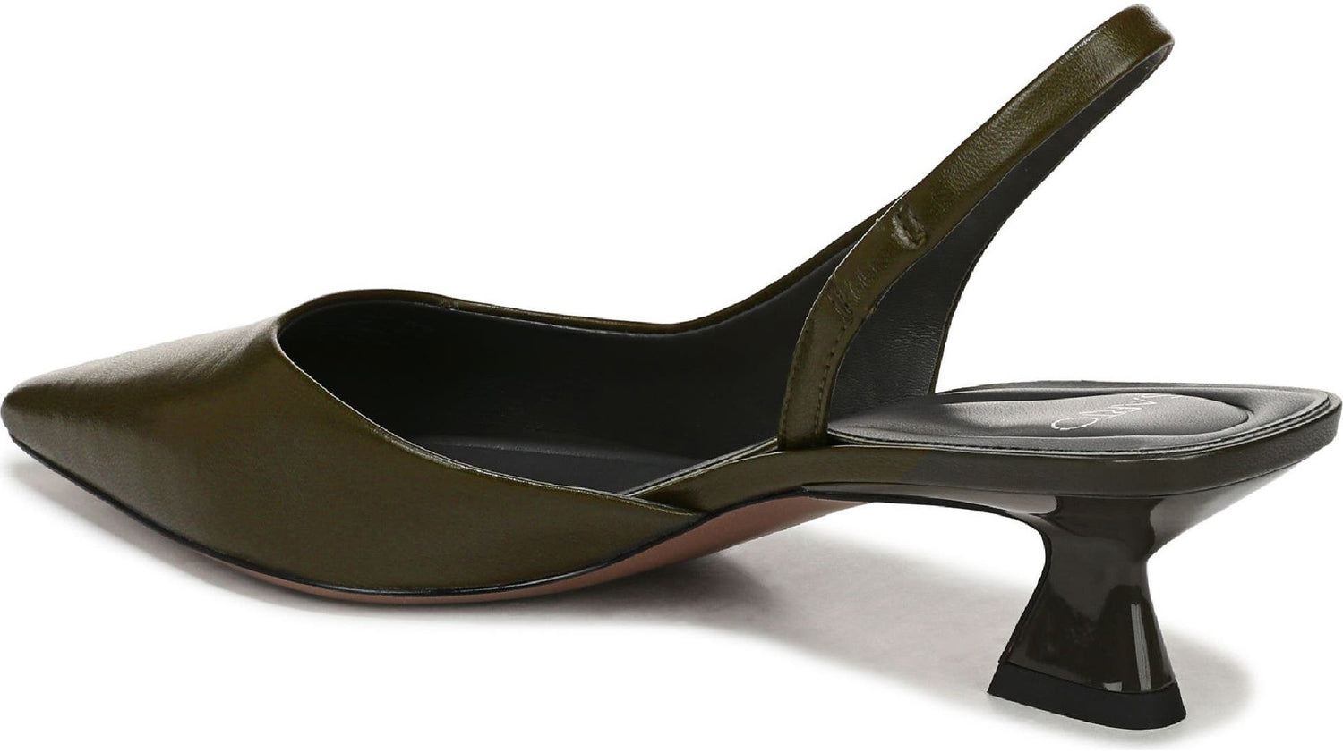 Franco Sarto Women's Devin Pointed Toe Kitten Heel Slingback Pump