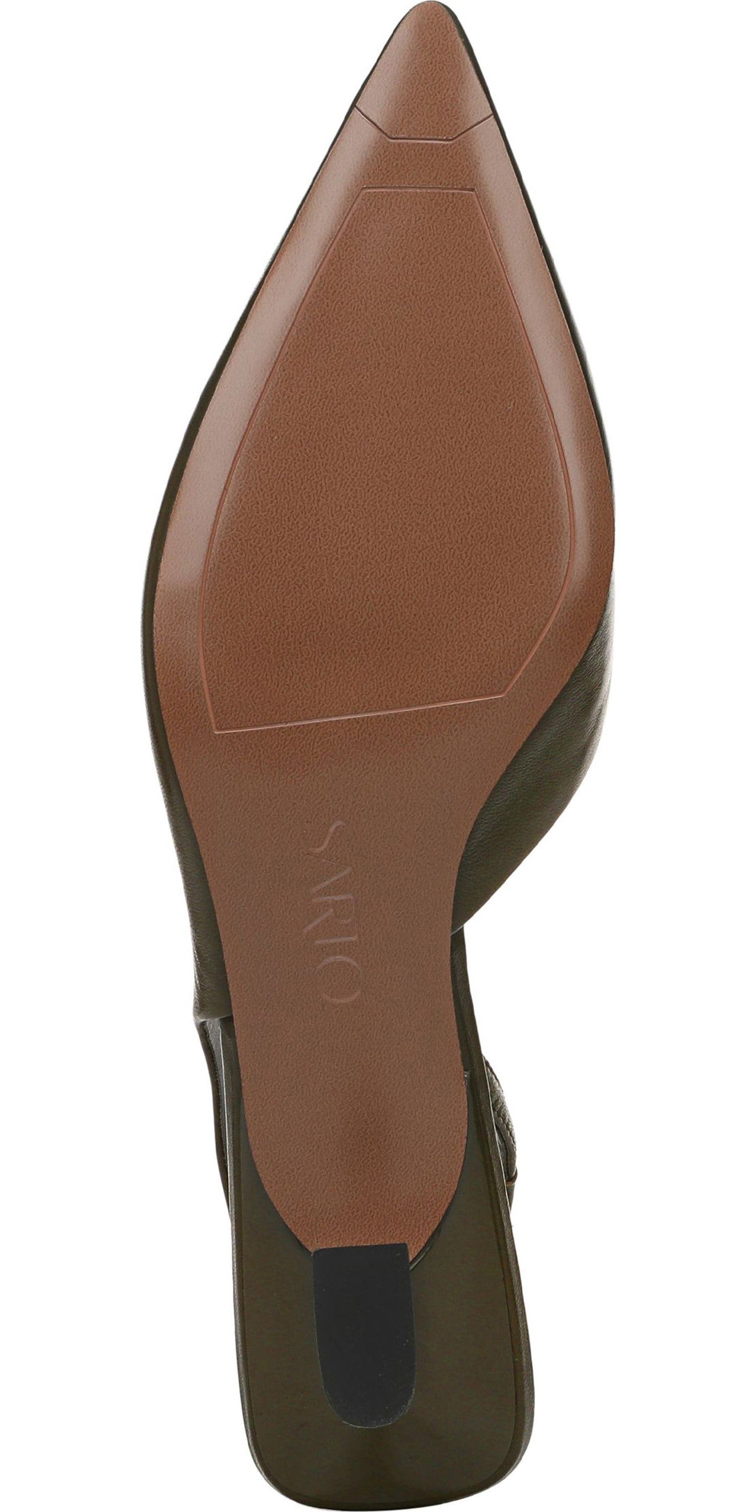 Franco Sarto Women's Devin Pointed Toe Kitten Heel Slingback Pump