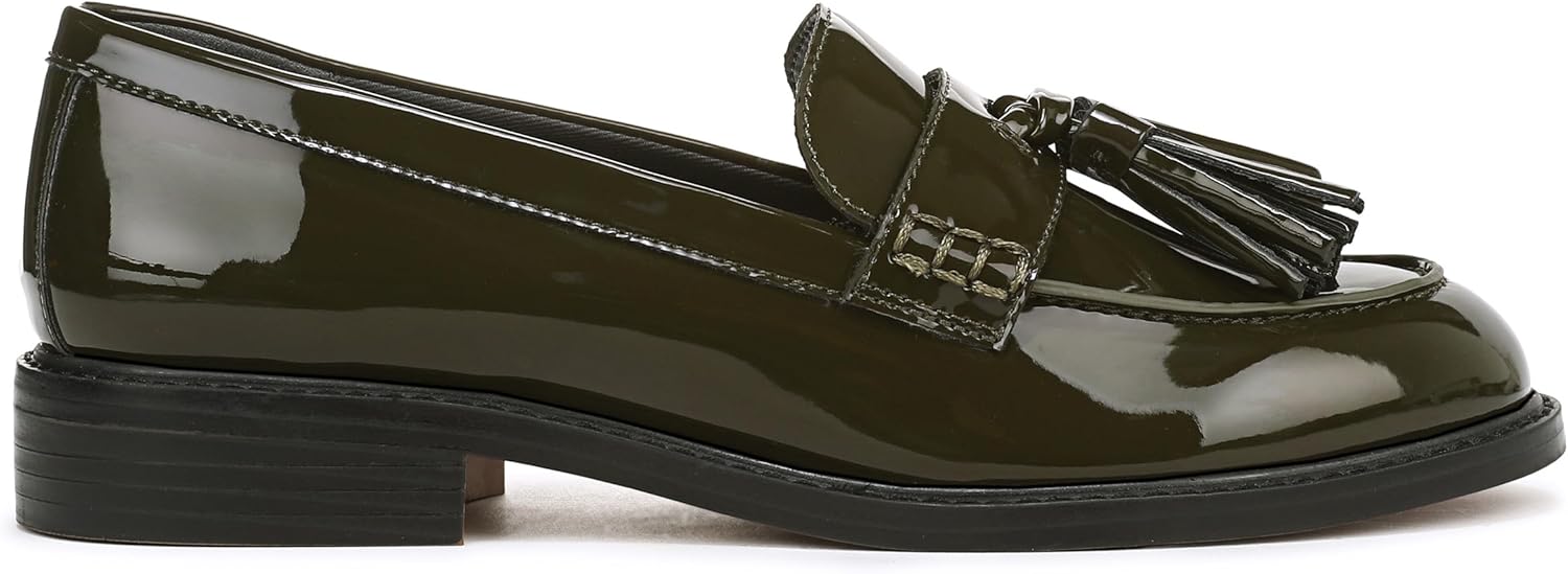 Franco Sarto Women's Carolynn Low Slip on Tassel Loafers