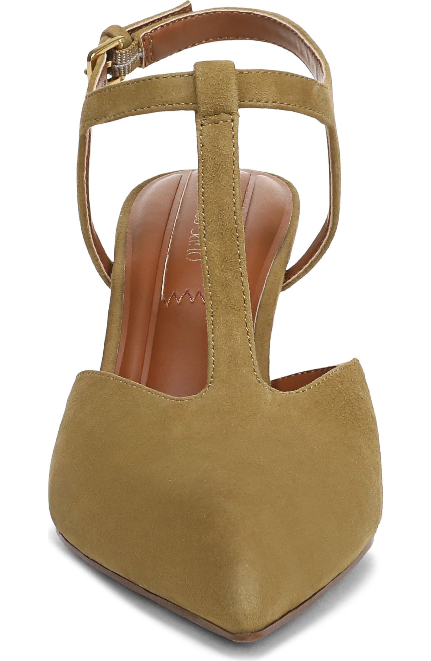 Franco Sarto Women's Ovett Pointed Toe T-Strap Pump