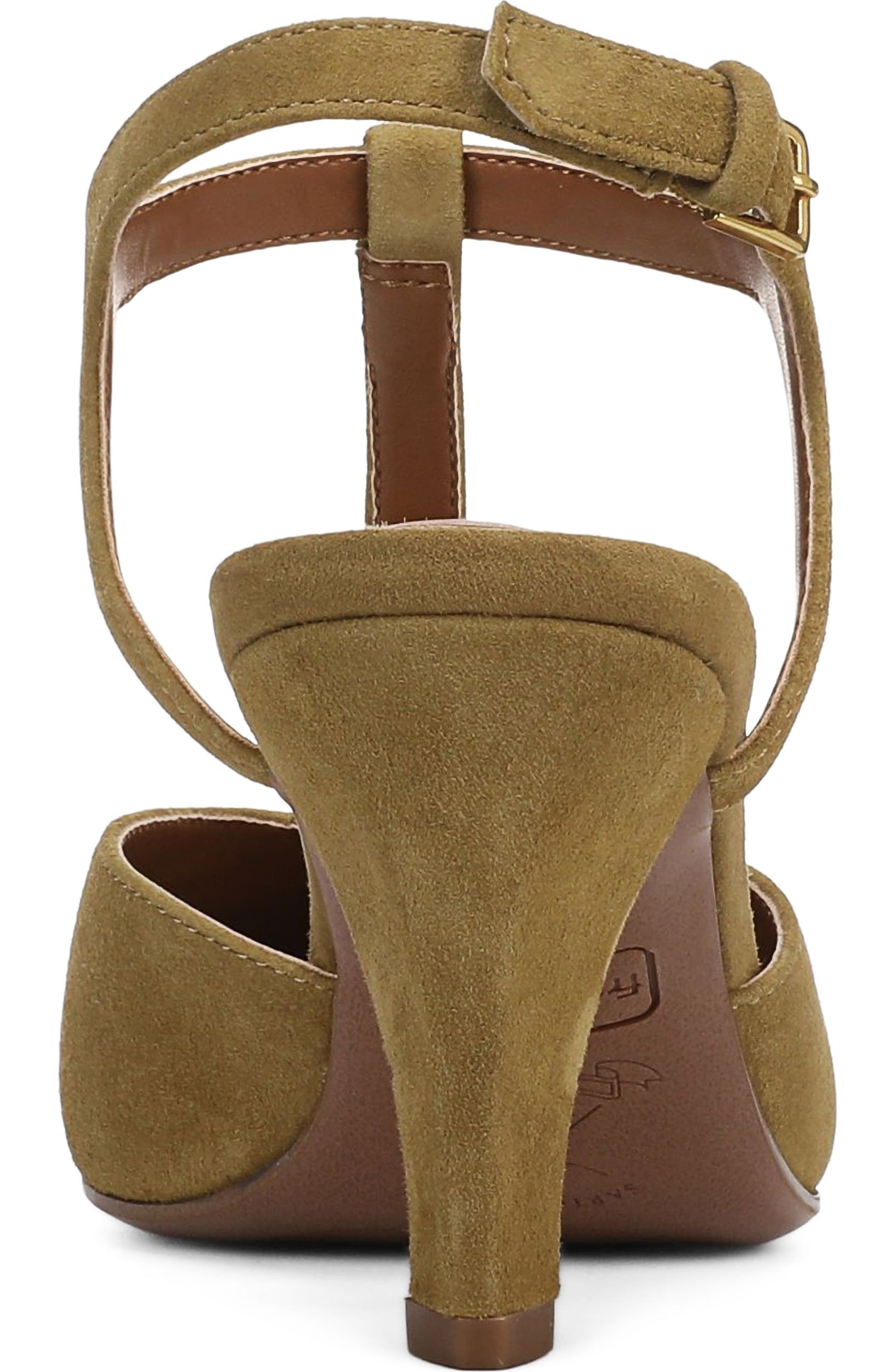 Franco Sarto Women's Ovett Pointed Toe T-Strap Pump