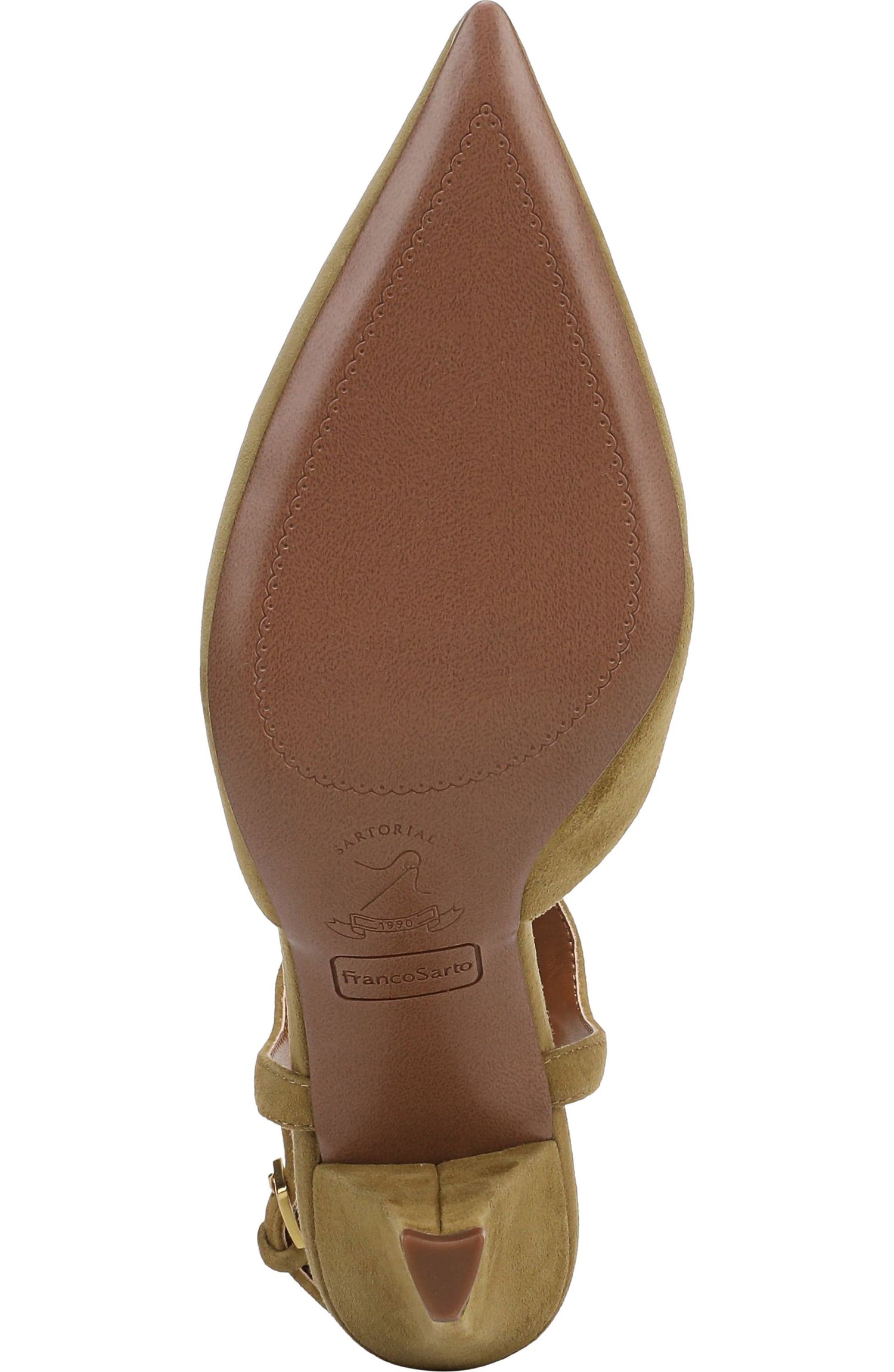 Franco Sarto Women's Ovett Pointed Toe T-Strap Pump