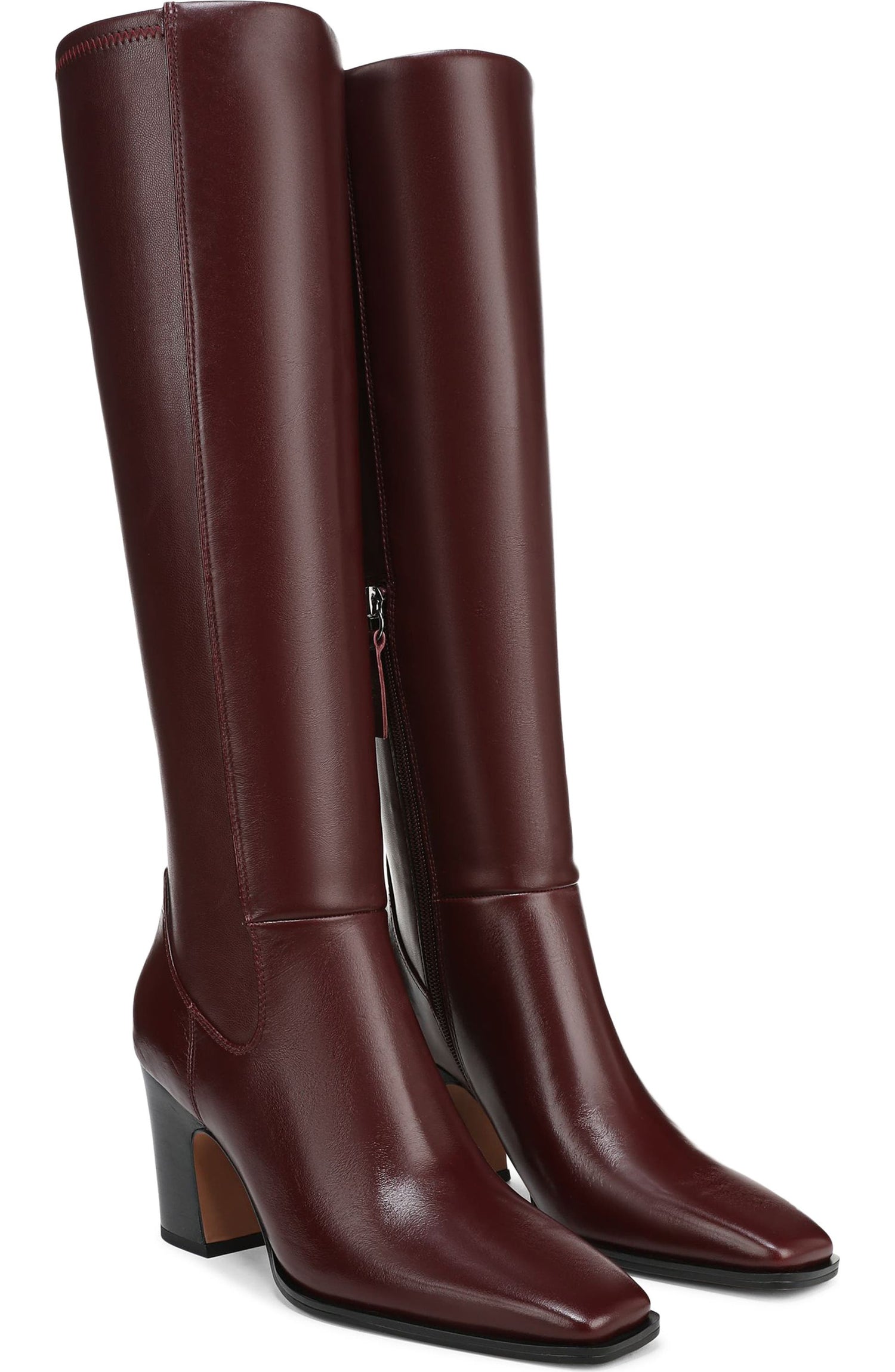 Oxblood Red Wide Calf